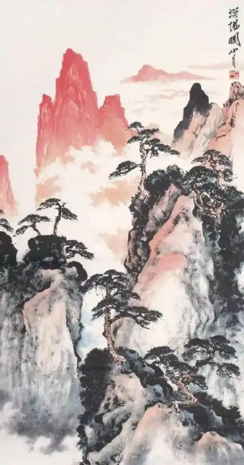 立意高远气势磅礴关山月山水画选粹