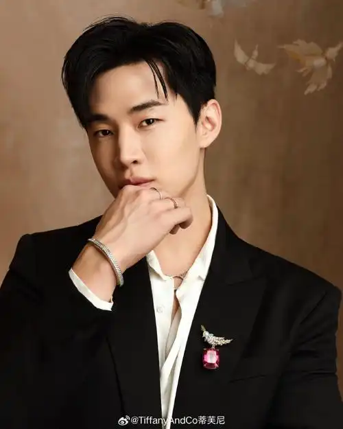 歌手@刘宪华henry-lau佩戴蒂芙尼让·史隆伯杰高级珠宝系列(jean