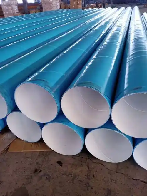 城市自来水涂塑钢管涂塑复合钢管神舟内环氧外聚乙烯