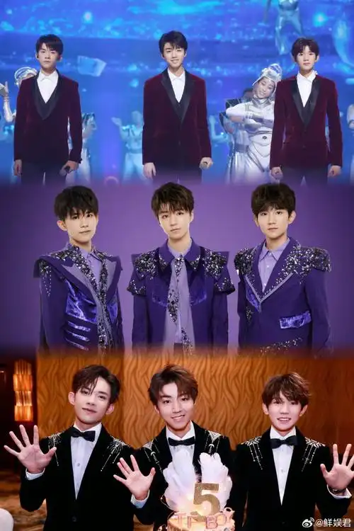 王俊凯王源连续第十年为易烊千玺庆生