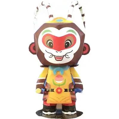 原创齐天大圣孙悟空西游记动漫公仔摆件模型手工其他类型纸模