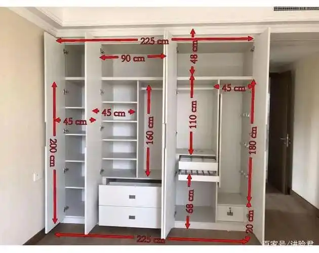 家装衣柜尺寸明细,拿去直接用!建议赶紧收藏