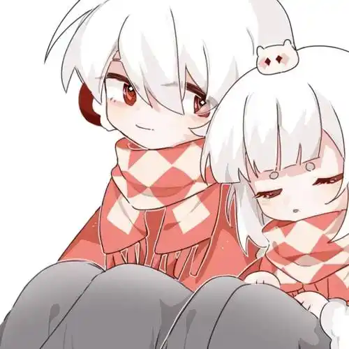 光遇情头呆萌可爱的光遇情侣头像