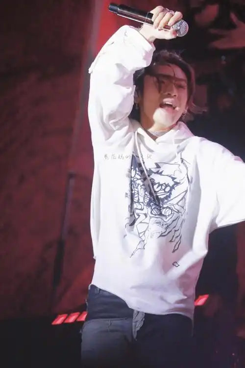 小鬼王琳凯音乐节露58块腹肌