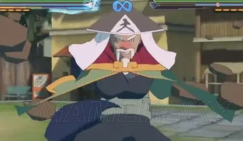 火影忍者究极风暴4三代土影大野木全技能招式详解与实战视频