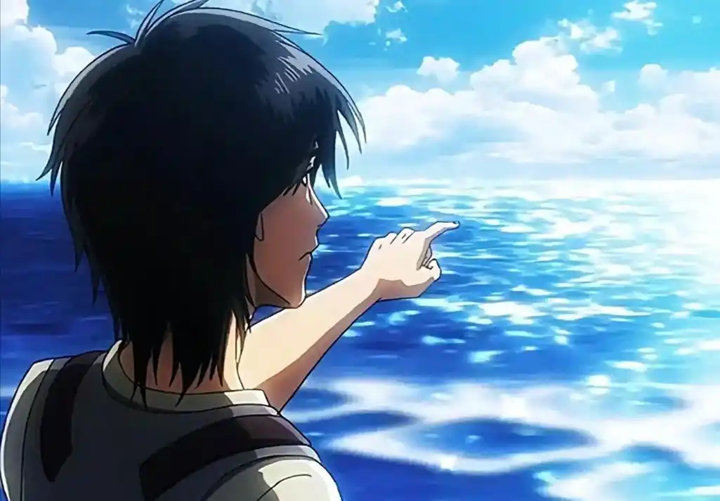 艾伦老爷所指的大海永远是自由的!解放之鼓响彻盛夏! joyb - 抖音