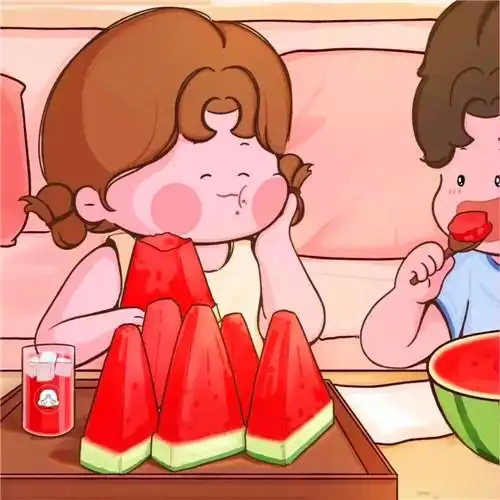 头像图片2023最火爆情侣可爱卡通