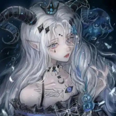 二次元欧美女生头像黑暗系 欧美头像图片大全 -【爱个性】