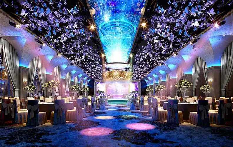 酒店宴会厅装修设计效果图合肥酒店装修