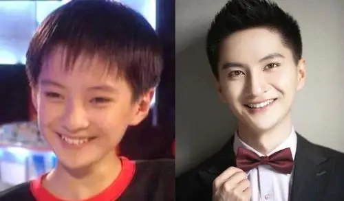 《快乐星球》中的丁凯乐和长大后的李瑞