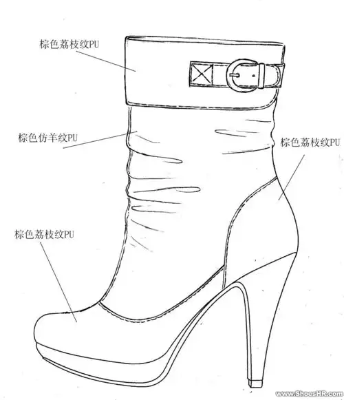 靴子线稿