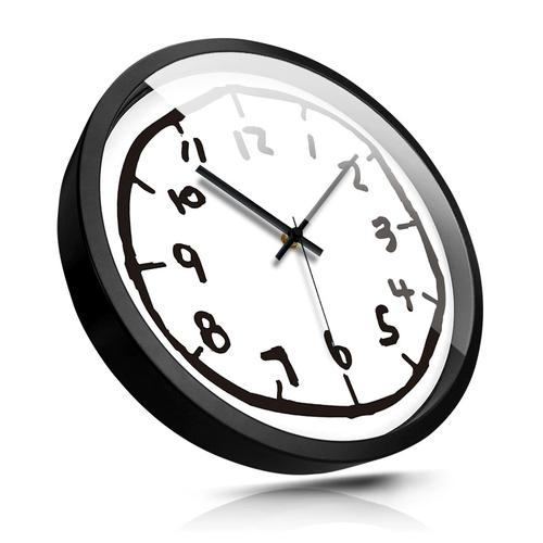 可爱卡通挂钟北欧ins风创意简约儿童房挂表客厅幼儿园静音时钟表