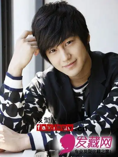 花美男金范为你展示各种风情韩式纹理烫发型(2)