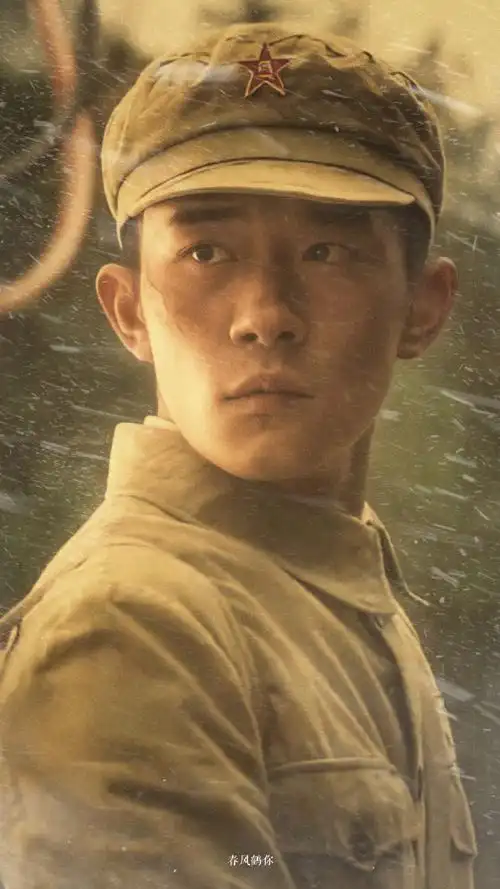 吴京看到易烊千玺造型的反应##易烊千玺电影长津湖