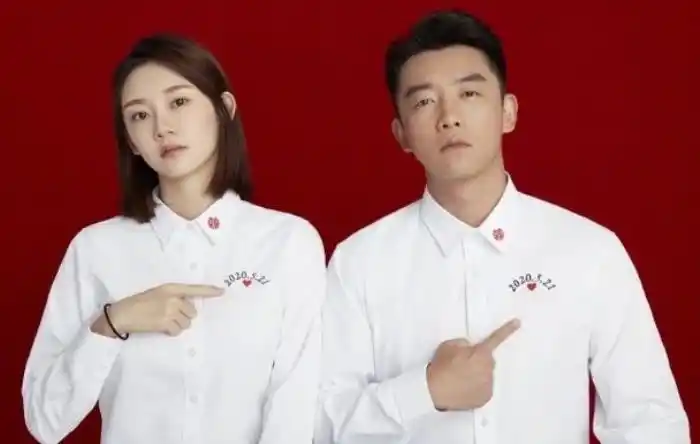 杨颖和郑恺的结婚照郑凯跑男郑恺突然晒结婚照