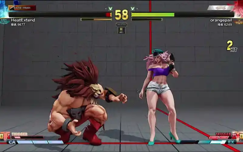 街霸5 阿列克斯vs毒药 世界排名赛 美女训野兽 #街霸女性角色 #街霸