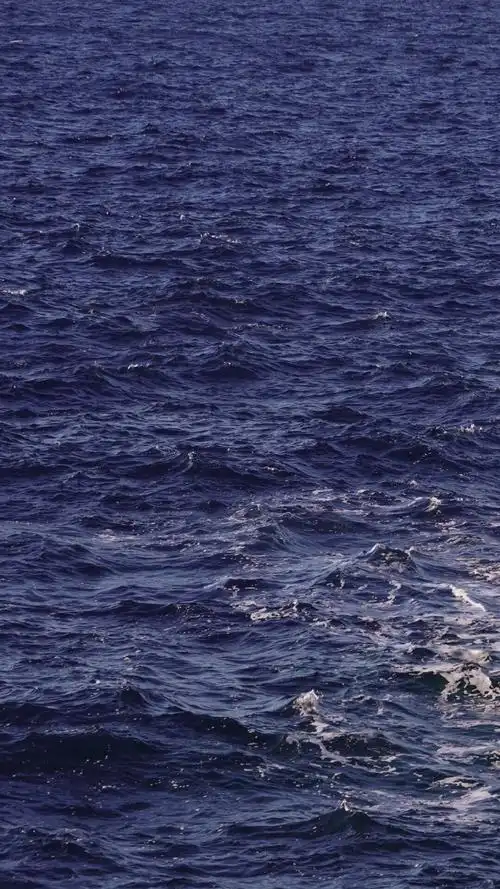 手机壁纸|蓝色系|大海|礁石