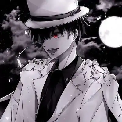 二次元头像男冷酷帅气 男生好看的邪魅二次元头像