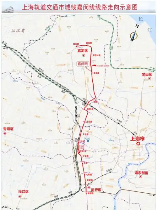上海轨道交通市域线嘉闵线工程