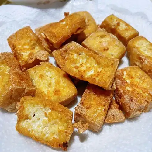 美食分享五分钟快手菜香炸豆腐