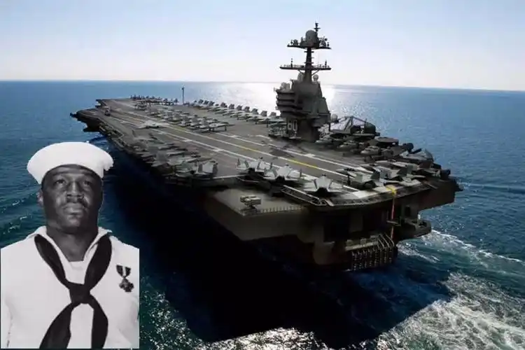 正文  上个月,美军第四艘福特级航母(cvn-81)命名为"多里斯·米勒"号.