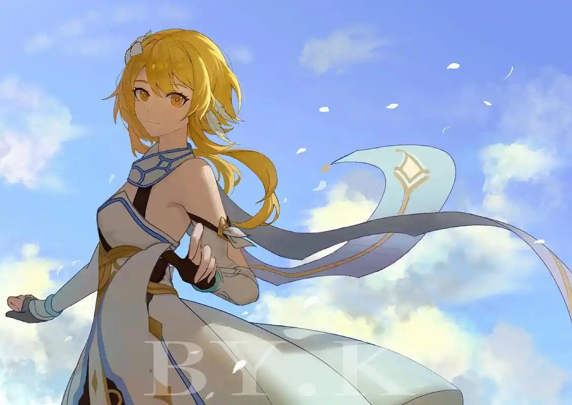 到底怎样的旅途才配得上这一路的颠沛流离#原神 #procreate绘画 #赤土