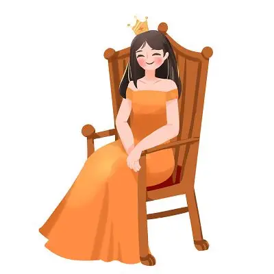 卡通手绘38妇女节女神节女王节女王人物素材