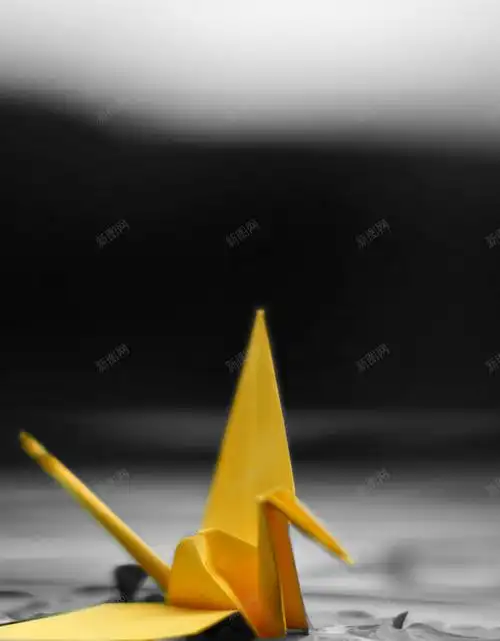 千纸鹤正能量背景