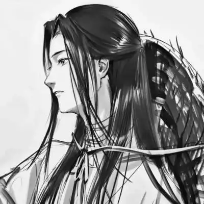 唯美古风淡雅男子头像图片