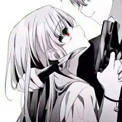 黑暗系二次元恋人cp头像,情侣头像图片-回车桌面