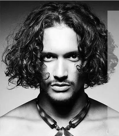 欧美男士发型男士长发复古野性带来不一样的视觉美感