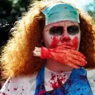 真人扮恐怖僵尸头像图片大全