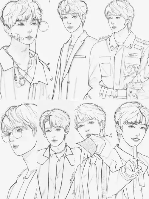 "只要心怀热爱,便不惧山海"#tnt时代少年团  #贺峻霖 #procreate绘画