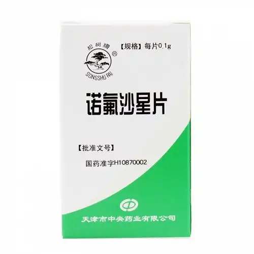 诺氟沙星片 0.1g*24片(薄膜衣)