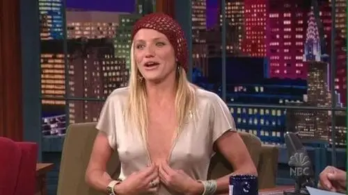 性感女星与兴奋的乳头