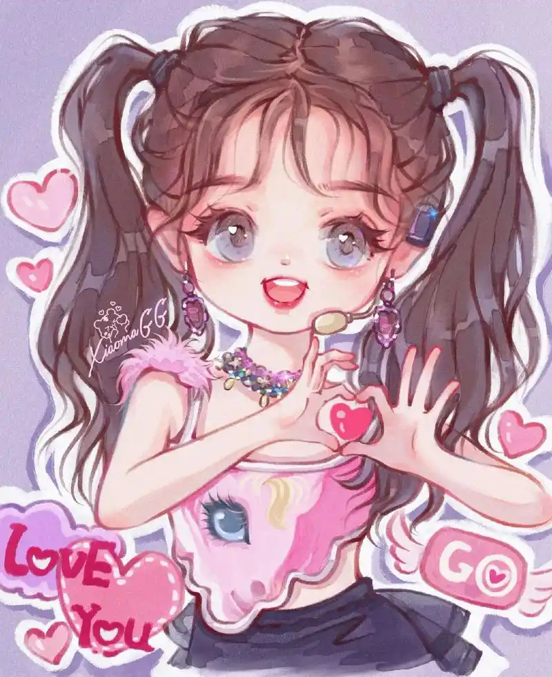 欣欣子演唱会双马尾造型可爱又美丽～ #虞书欣#手 - 抖音