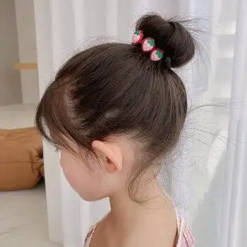 儿童丸子头盘发杆2022新款女童宝宝编发神器小女孩挽发花苞头发饰