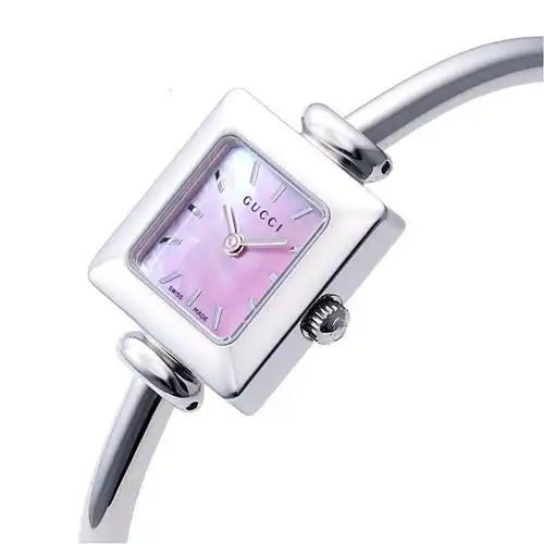 古驰gucci女表贝母表盘中古表复古休闲女友方形圆形石英女士手表