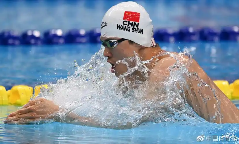 全国游泳冠军赛汪顺摘得第三金