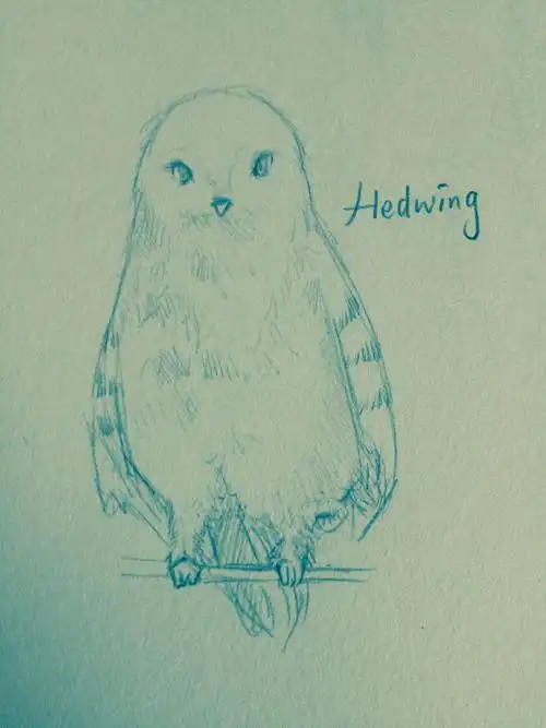 第一次画海德薇女神