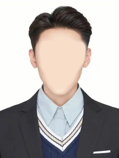 男生证件照模板来啦需要的可自取也可帮修