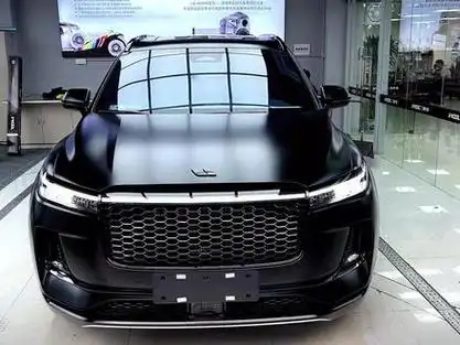 理想one 陶瓷改色黑武士全车亮条黑化全黑效果~#理想one2021款 -抖