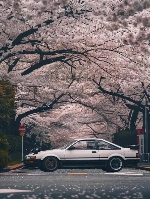 丰田ae86 外观设计简约时尚,备受赞誉.