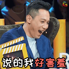 演员的诞生刘烨说得我挺害羞的soogifgif动图_动态图_表情包下载_soo