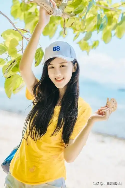 20210131赏心悦目爱笑美女的海边游记