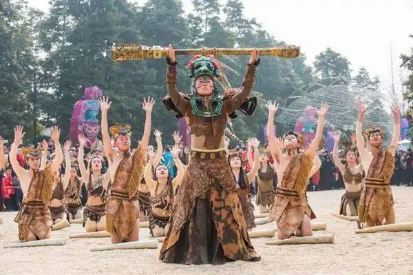 10年金沙祭祀延续3000年古蜀传统 祈福新春送祝福