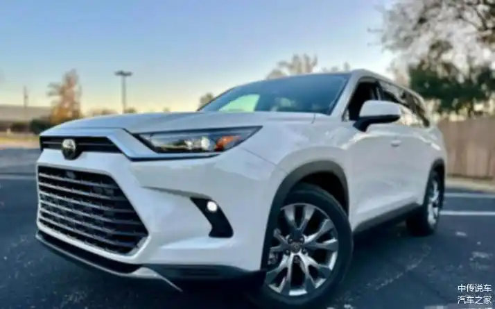 丰田全新suvgrandhighlander硬朗气质更大气宽敞