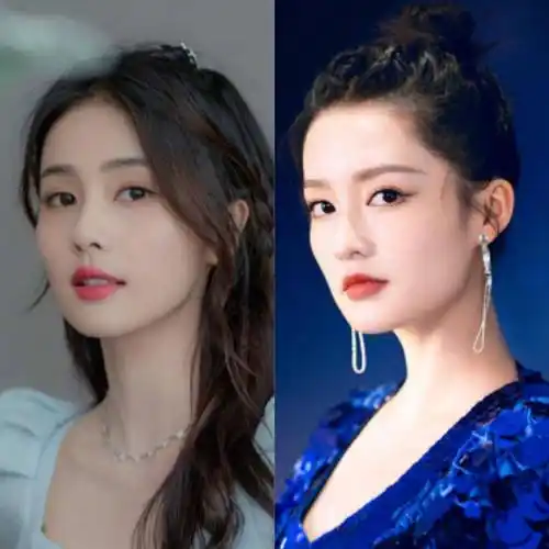 其实看一下白鹿和李沁的对比图就可以发现,她们其实并不像.