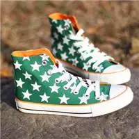 个性潮流帆布鞋头像图片穿上它走过你想去的地