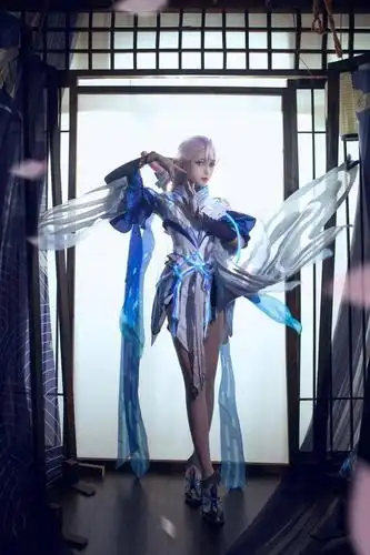 【cosplay】王者荣耀 貂蝉美腿:猫影幻舞